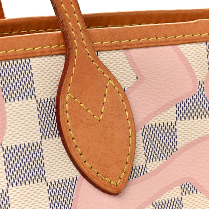 Louis Vuitton Damier Azur Tahitienne Neverfull MM 20 of 22