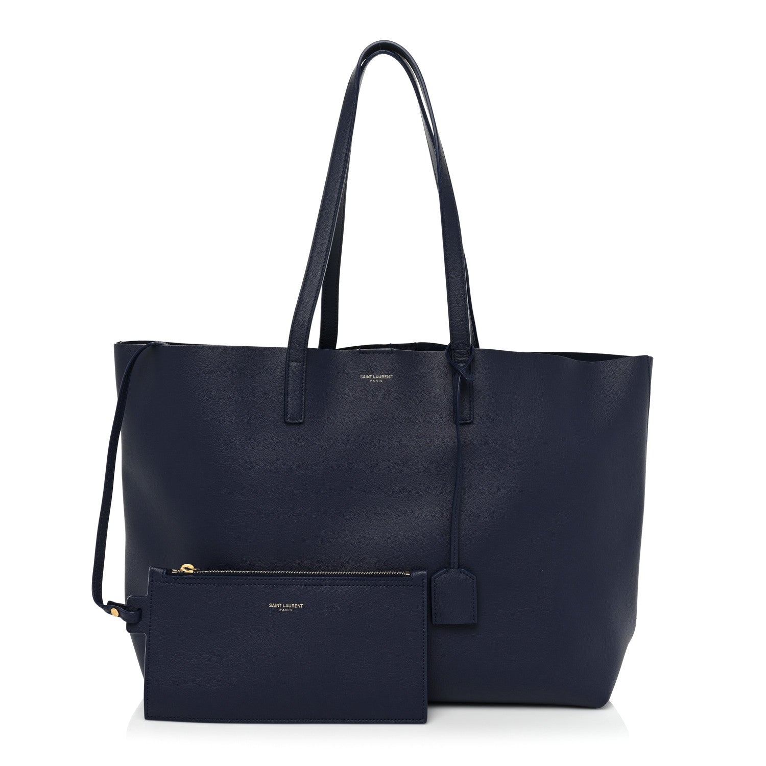 Saint Laurent Calfskin Large Shopping Tote Marinette 1 of 14