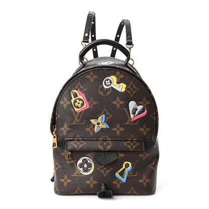 Louis Vuitton Monogram Love Lock Palm Springs Backpack Mini 1 of 8