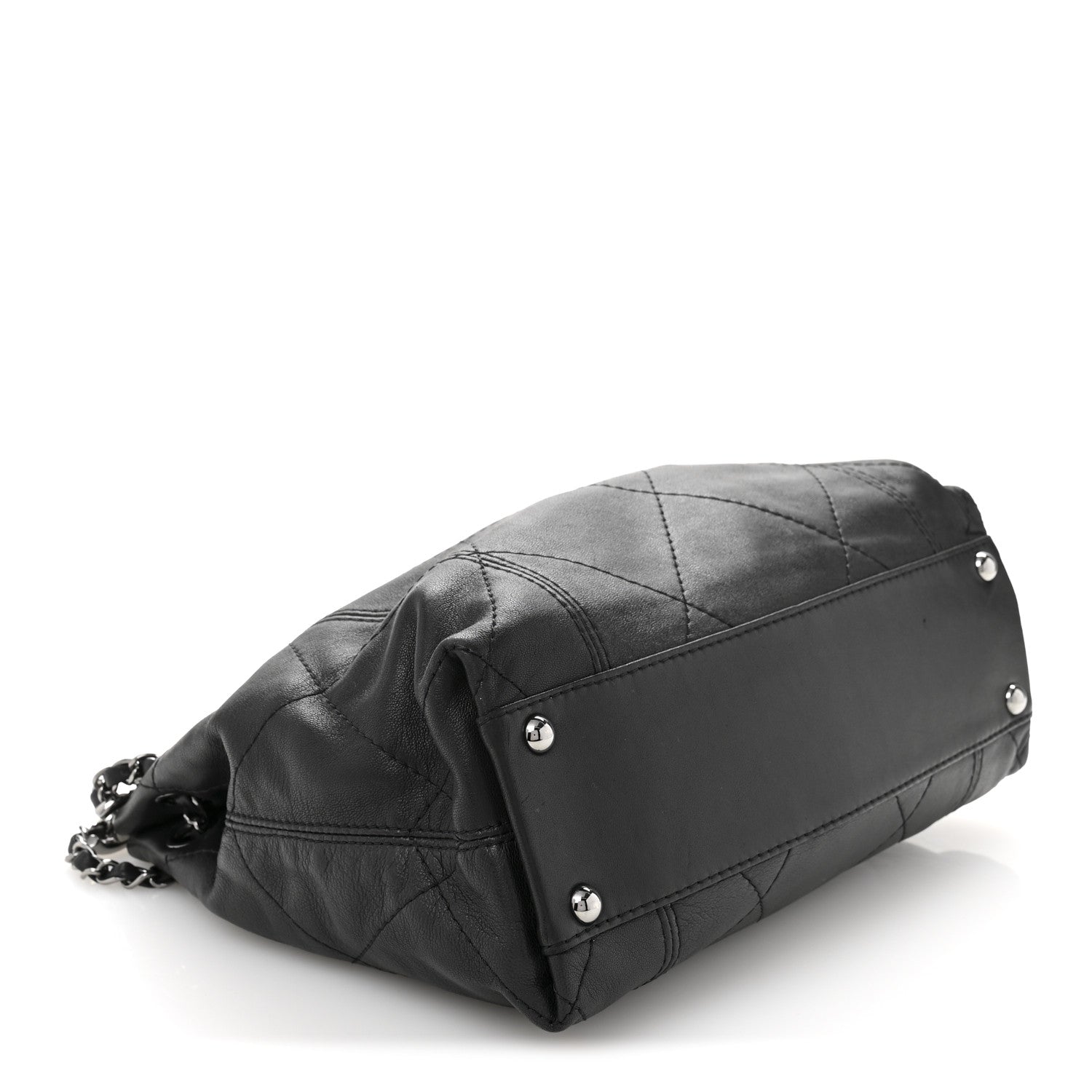 Chanel Lambskin Quilted Small Soft Touch Shoulder Bag Black 4 of 13