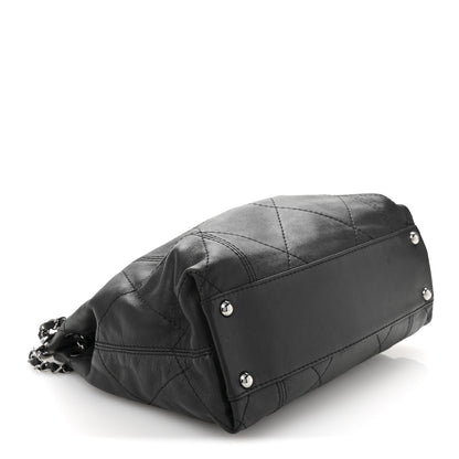 Chanel Lambskin Quilted Small Soft Touch Shoulder Bag Black 4 of 13