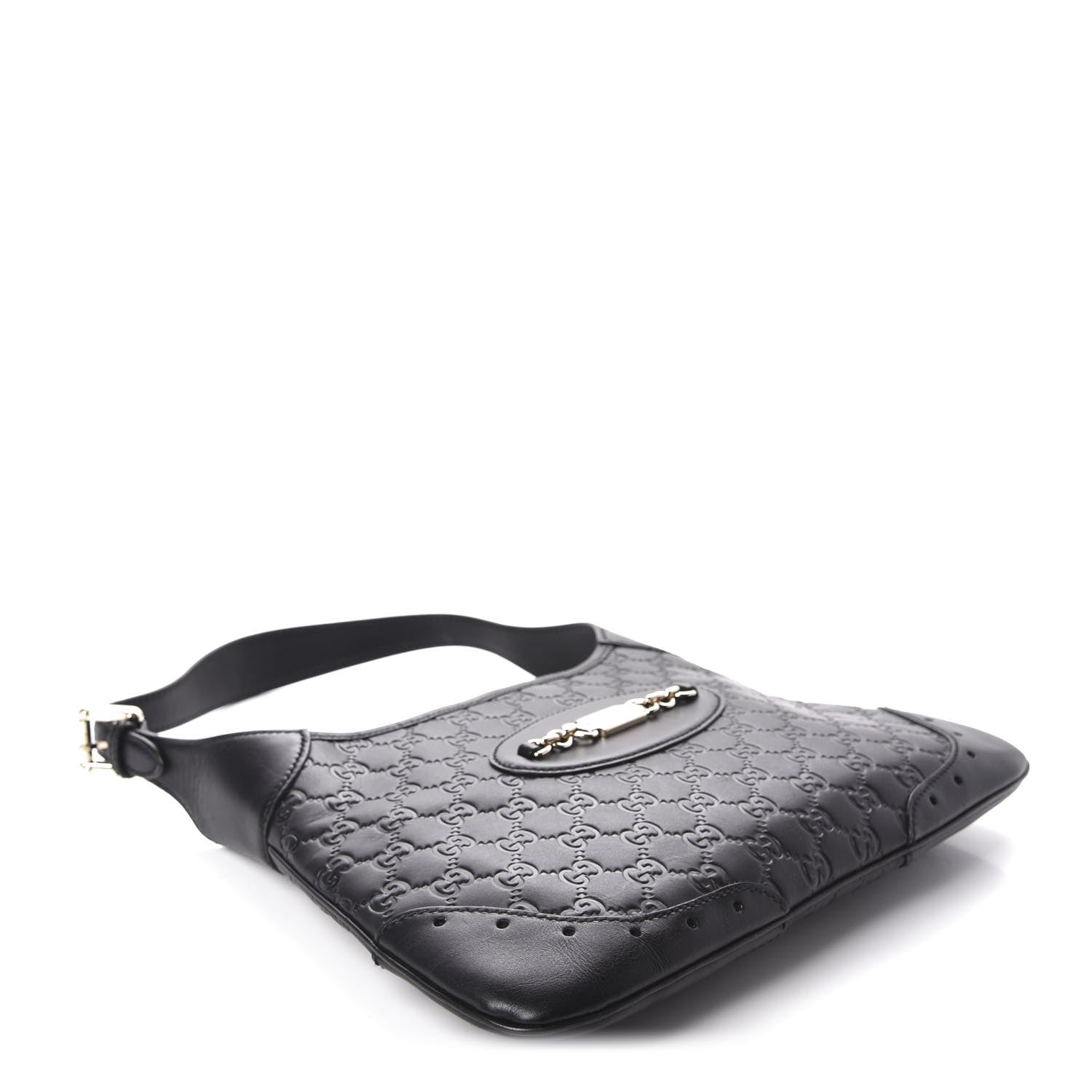 Gucci Guccissima Punch Hobo Black 4 of 10