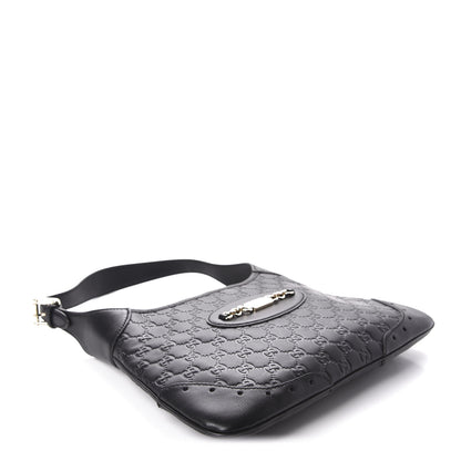 Gucci Guccissima Punch Hobo Black 4 of 10