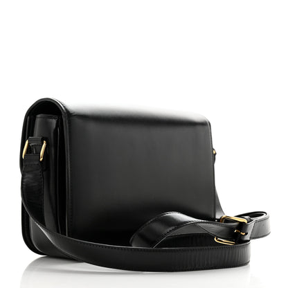 Celine Shiny Calfskin Medium Triomphe Black 2 of 16