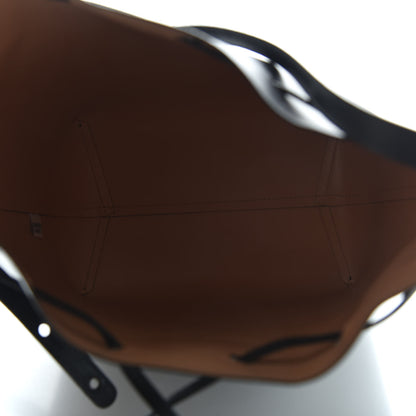 Mansur Gavriel Vegetable Tanned Calfskin Bucket Bag Black Ballerina 5 of 10