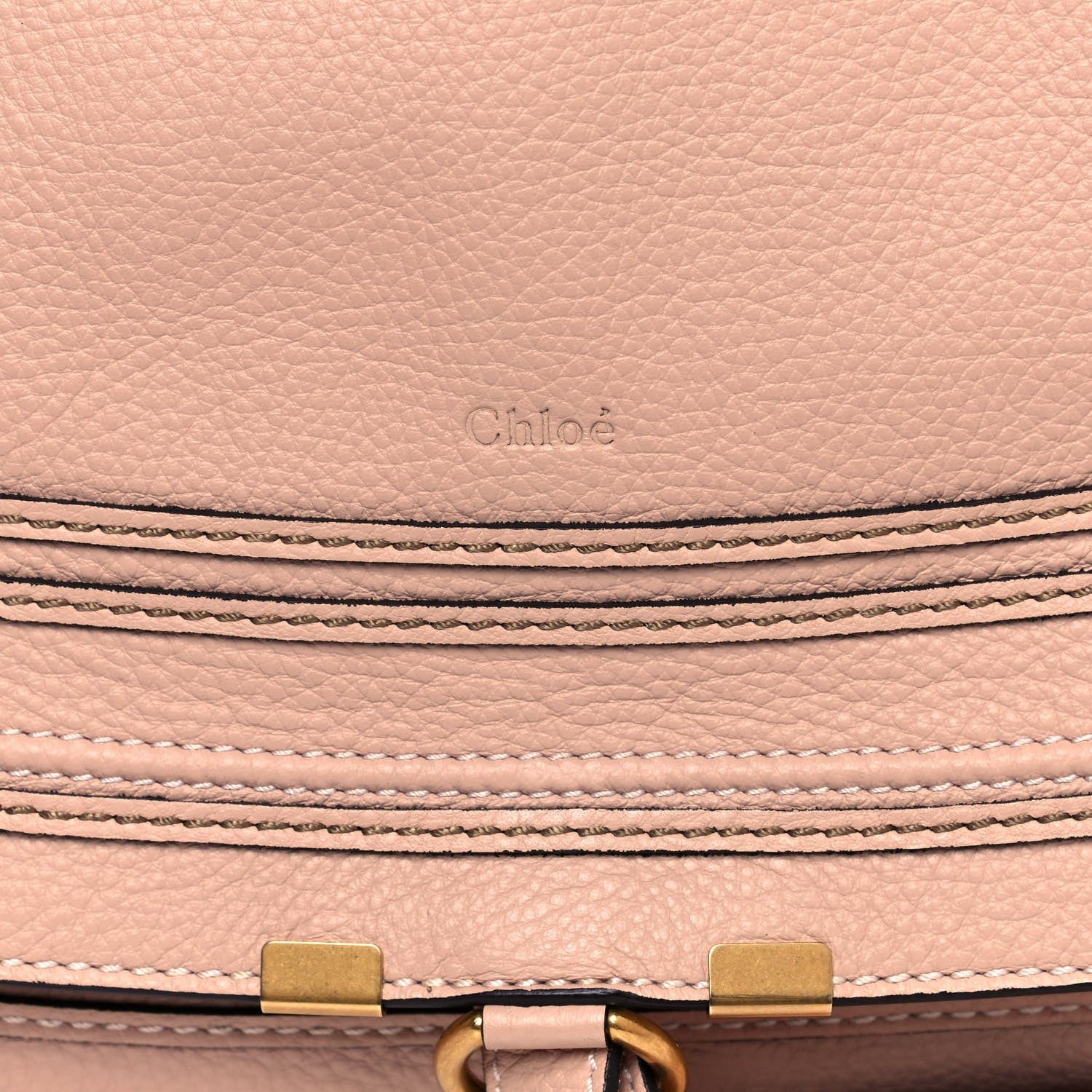 Chloe Calfskin Large Marcie Satchel Blush Nude 6 of 12