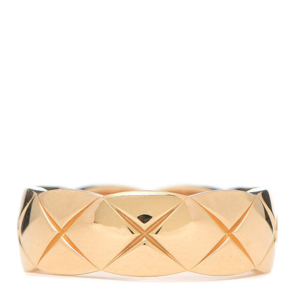 Chanel 18K Yellow Gold Diamond Small Coco Crush Ring 51 5.75 3 of 7