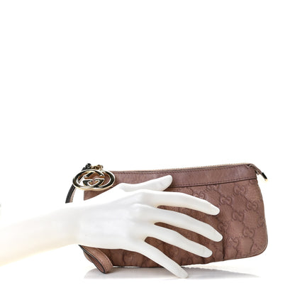 Gucci Guccissima New Britt Wristlet Light Pink 2 of 9