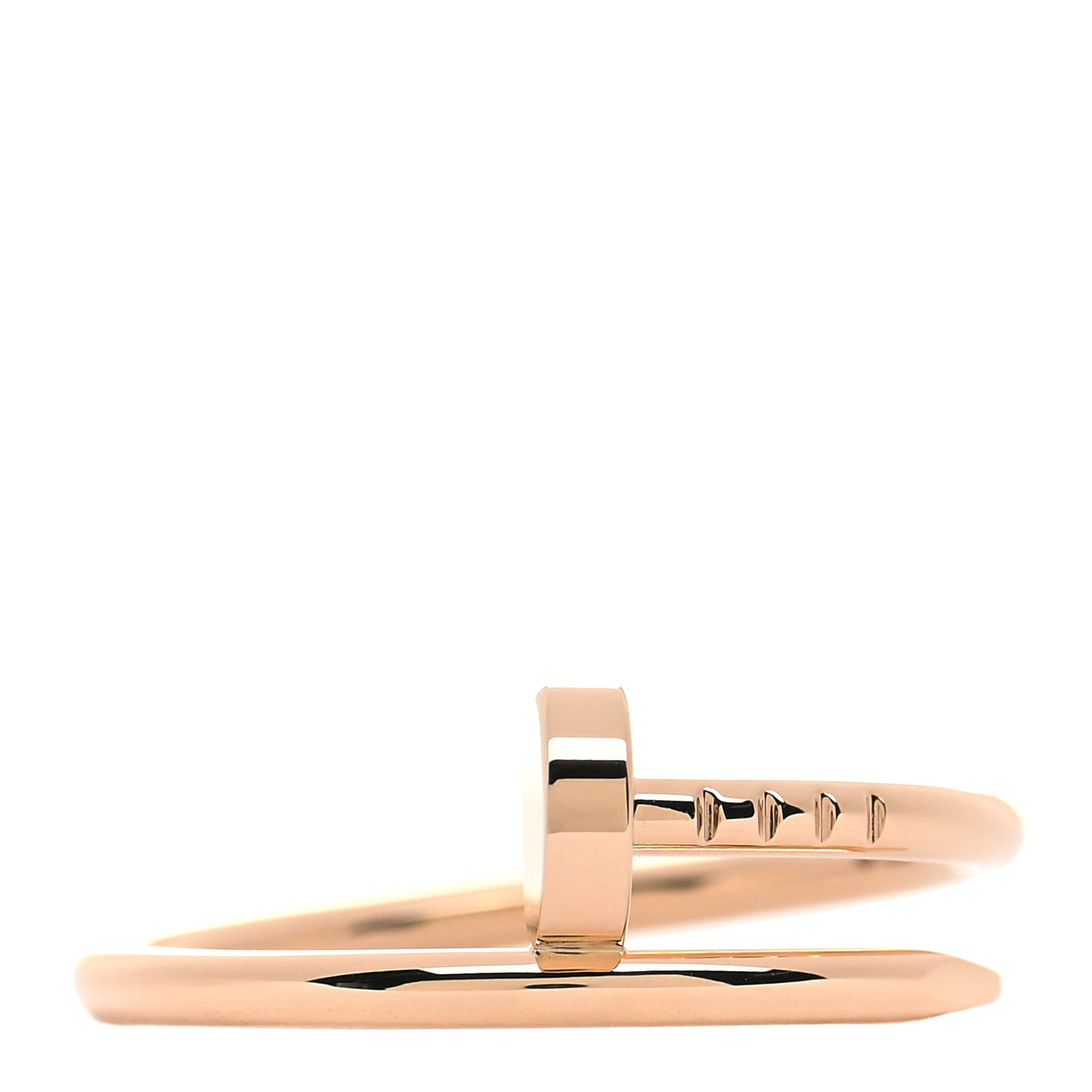 18K Yellow Gold Small Juste Un Clou Ring 56 7.5