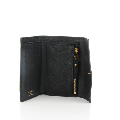 Louis Vuitton Empreinte Compact Curieuse Wallet Black 5 of 7