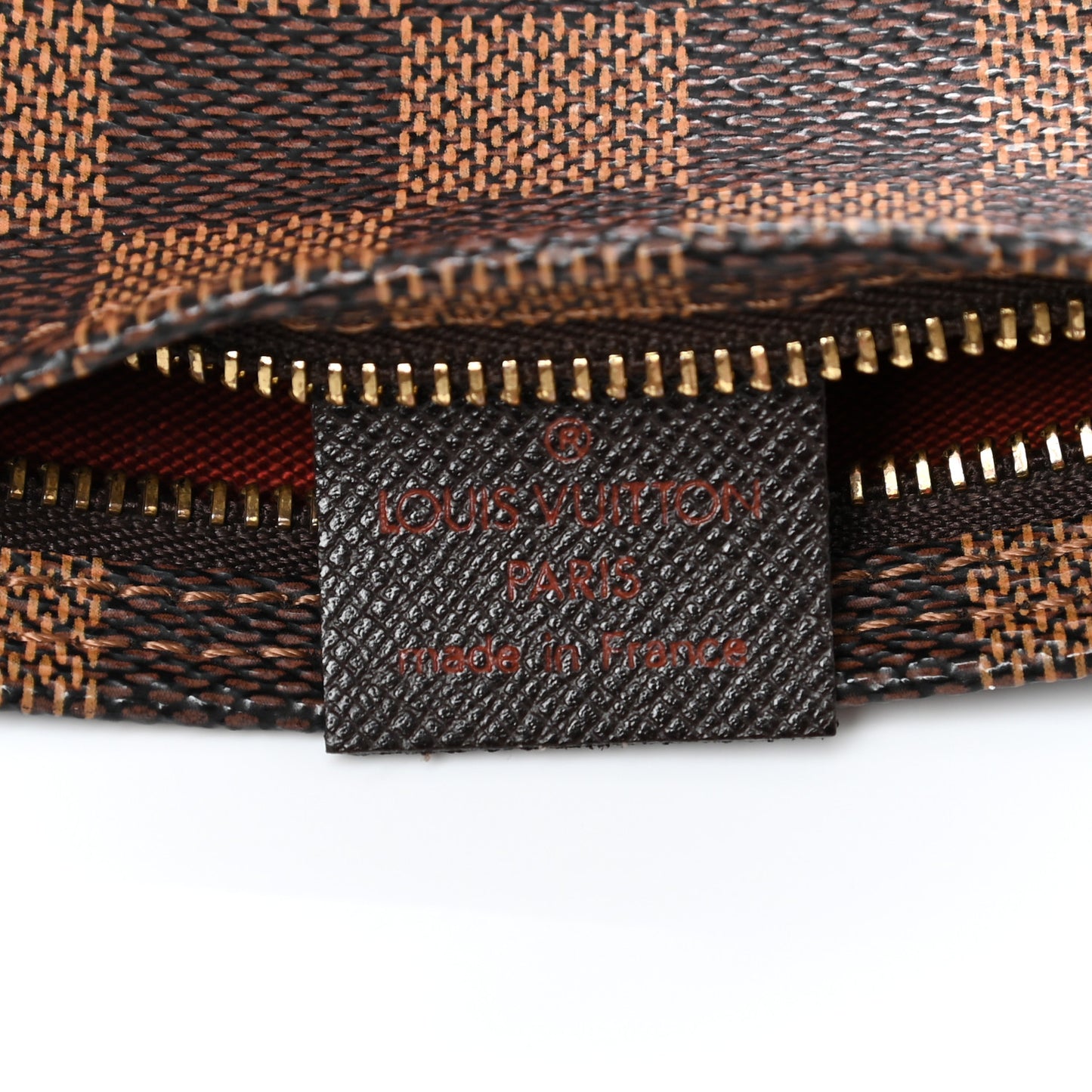 Damier Ebene Trousse Make Up Bag Pochette