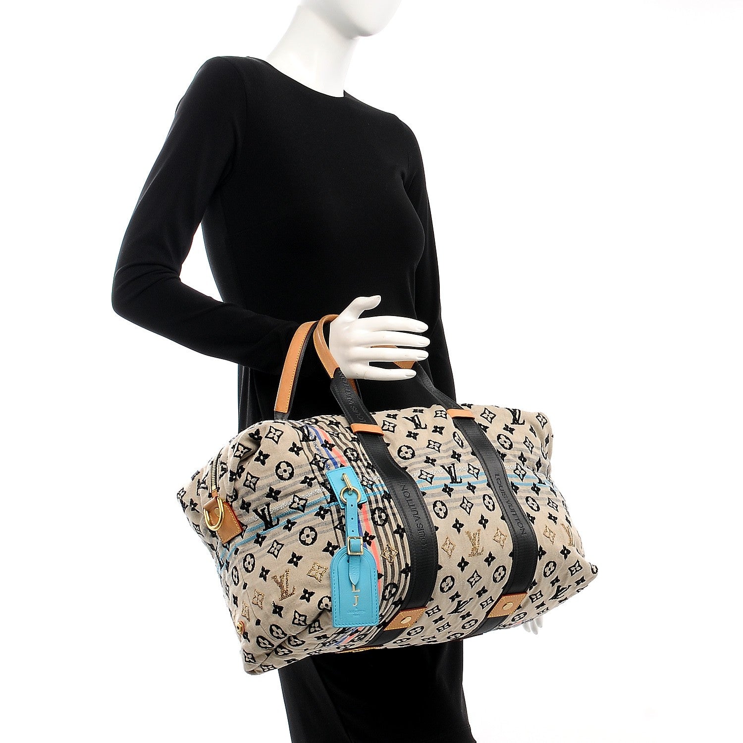 Louis Vuitton Monogram Cheche Tuareg Blue 3 of 7