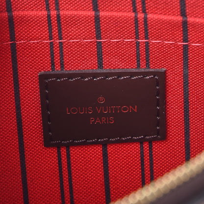 Louis Vuitton Damier Ebene Neverfull MM GM Pochette 6 of 8