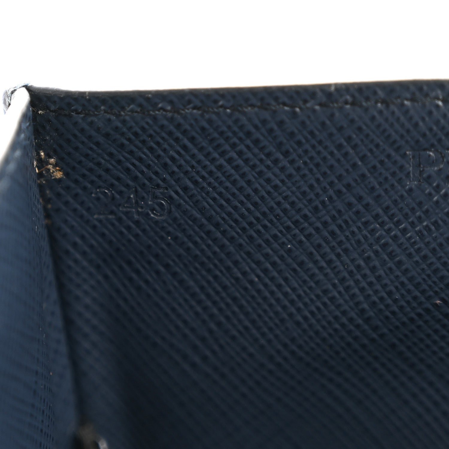Prada Saffiano Card Holder Baltico 7 of 8