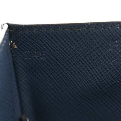 Prada Saffiano Card Holder Baltico 7 of 8