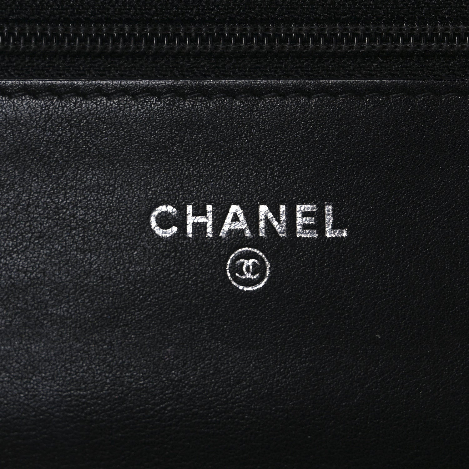 Chanel Patent Quilted Brilliant Wallet On Chain WOC Black 6 of 11