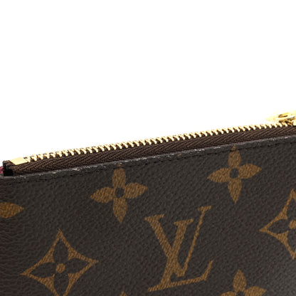 Louis Vuitton Monogram 2022 Christmas Animation Paris Key Pouch Pink 9 of 10