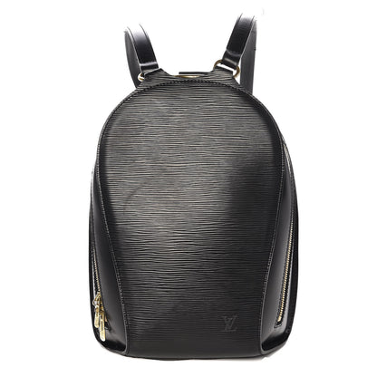Louis Vuitton Epi Mabillon Backpack Black 1 of 15