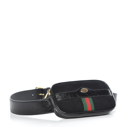 Gucci Suede Patent Ophidia Belted iPhone Case 90 36 Black 4 of 11