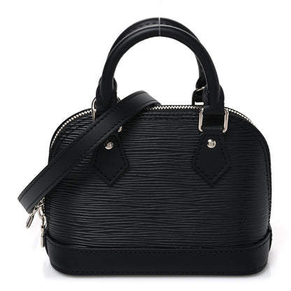 Louis Vuitton Epi Alma Nano Black 1 of 9