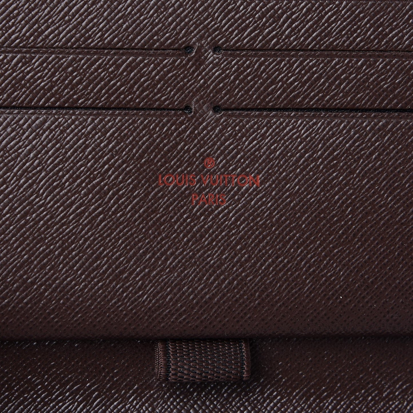 Damier Ebene Zippy Organizer Wallet