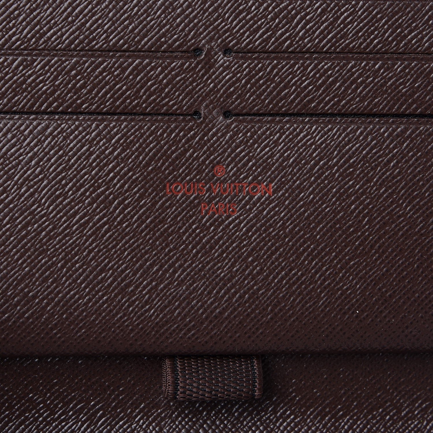 Louis Vuitton Damier Ebene Zippy Organizer Wallet 6 of 8