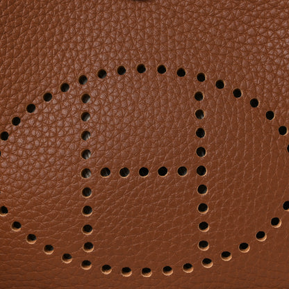 Hermes Taurillon Clemence Evelyne TPM Gold 8 of 12
