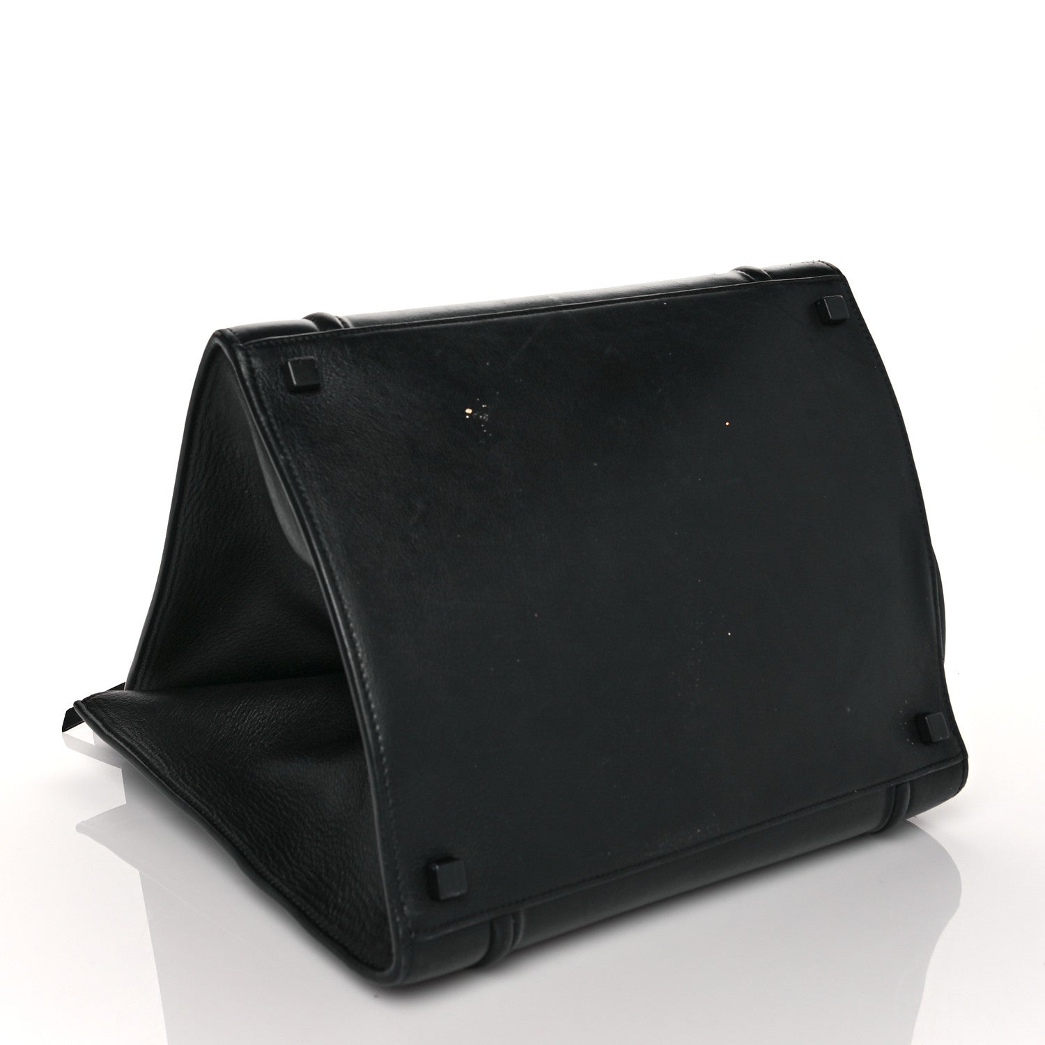 Celine Smooth Calfskin Medium Phantom Luggage Black 4 of 12
