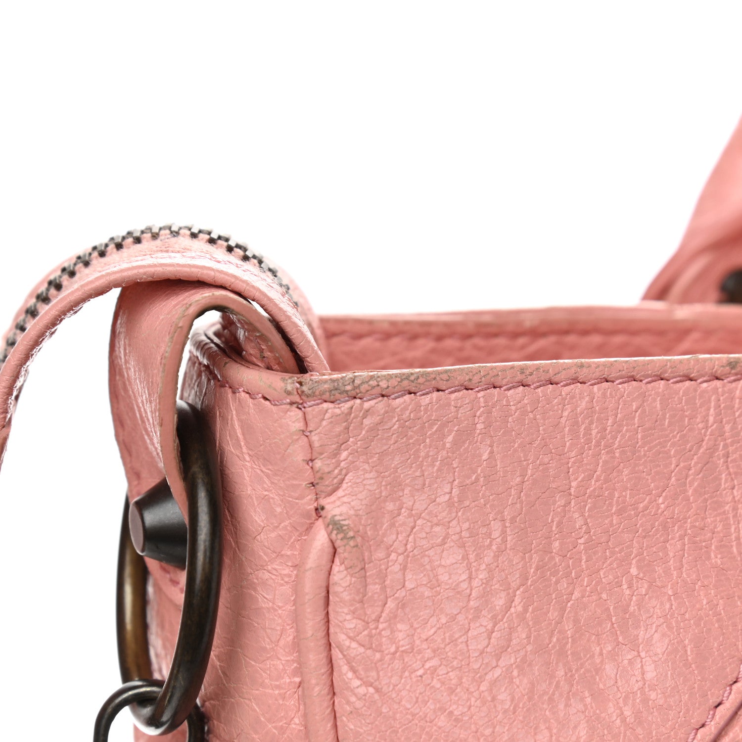 Balenciaga Agneau Classic Hardware Velo Rose Peche 10 of 14