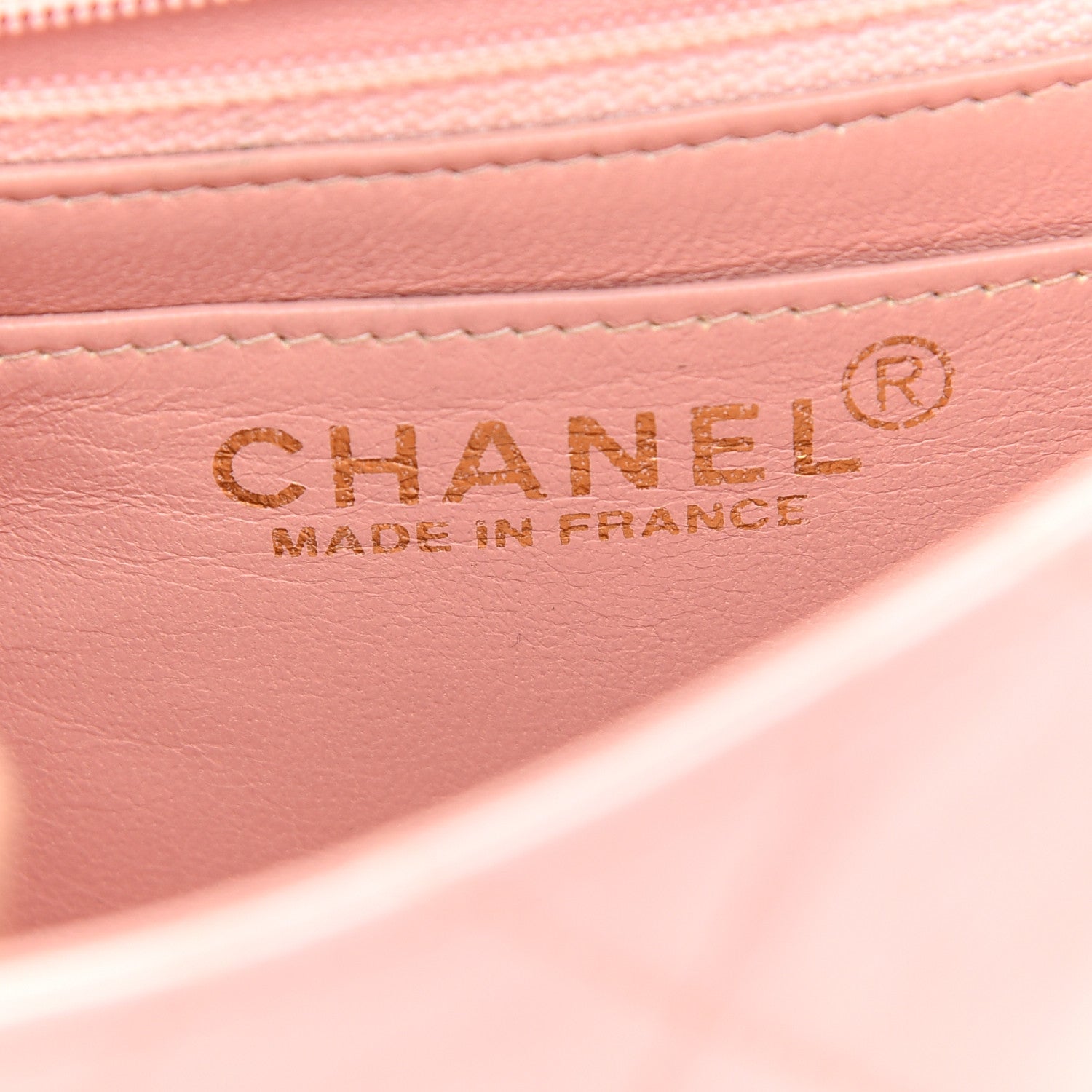 Chanel Lambskin Quilted Mini Square Flap Pink 7 of 11