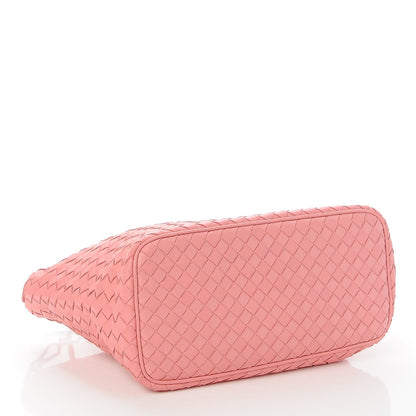 Bottega Veneta Nappa Intrecciato Small Shoulder Bag Petal Pink 4 of 8