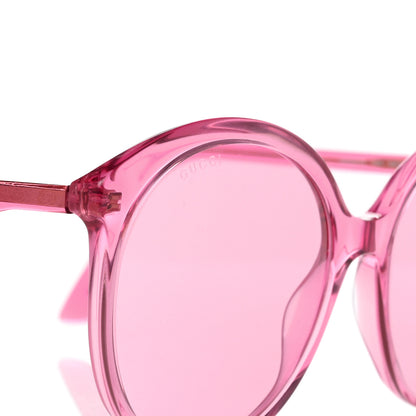 Gucci Acetate GG GG0257SA Sunglasses Pink 7 of 8