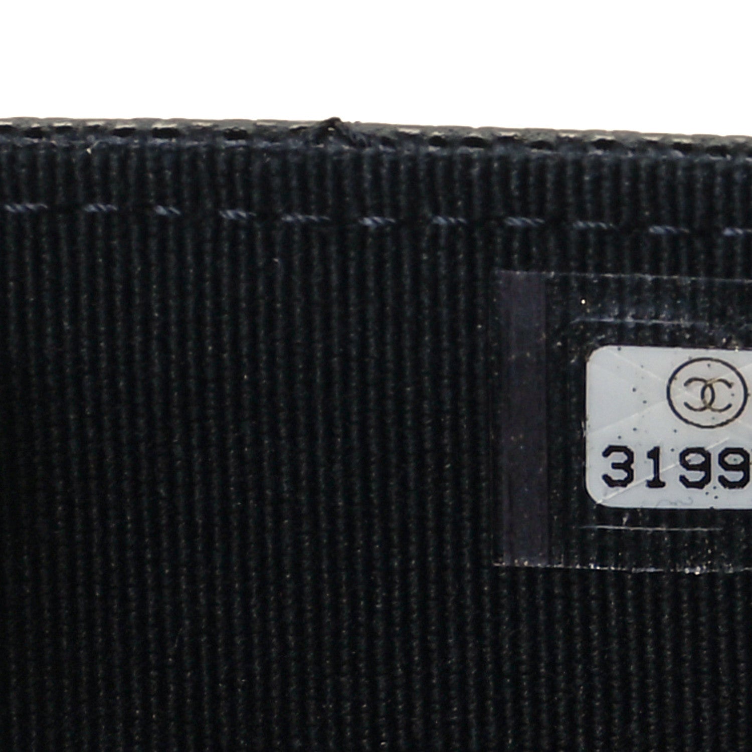 Chanel Caviar Quilted Crystal CC Large Gusset Flap Wallet Black 8 of 10