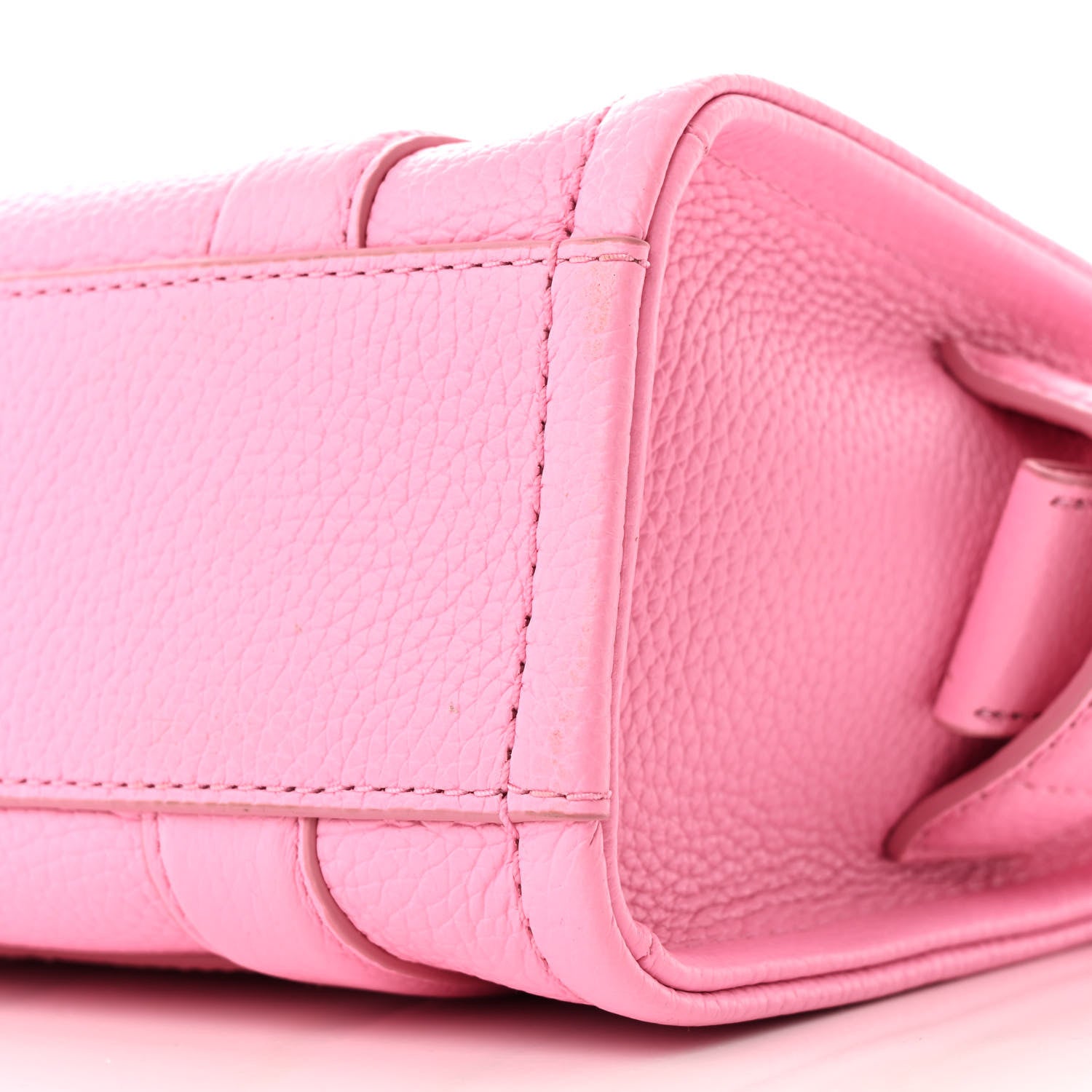 Marc Jacobs Grained Calfskin Micro The Tote Bag Pink 10 of 11