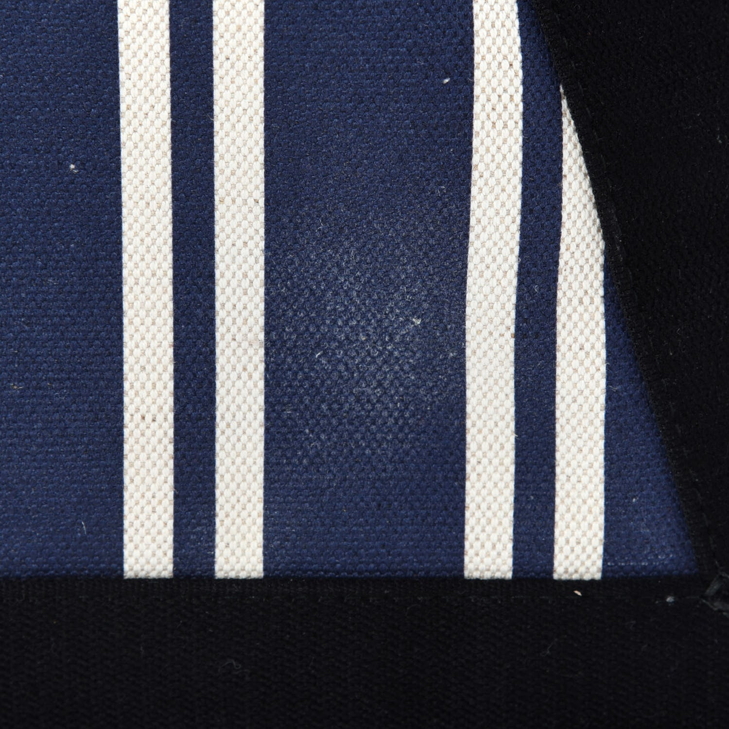 Balenciaga Canvas Navy Striped Cabas M Navy 17 of 18