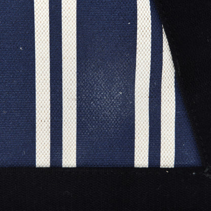Balenciaga Canvas Navy Striped Cabas M Navy 17 of 18