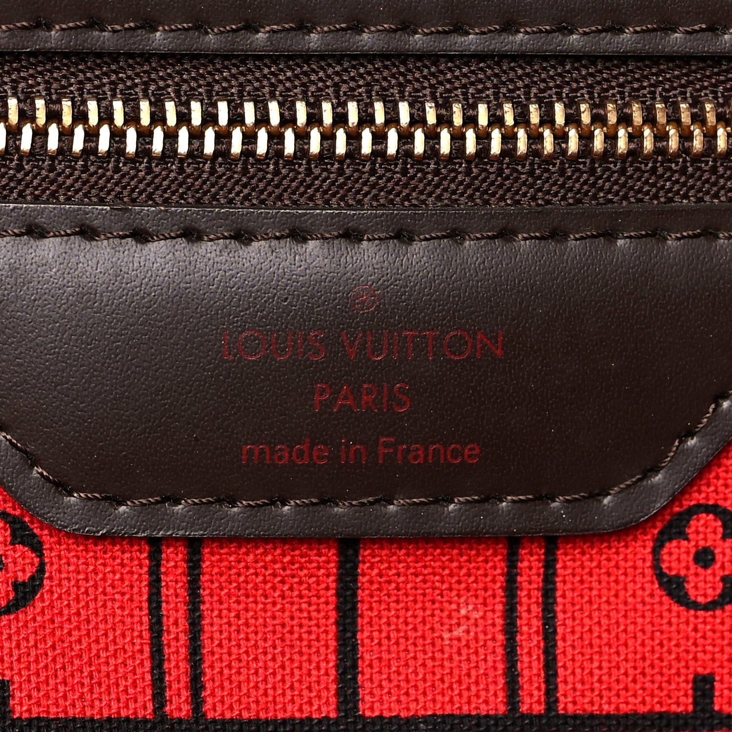 Louis Vuitton Damier Ebene Neverfull GM 6 of 9