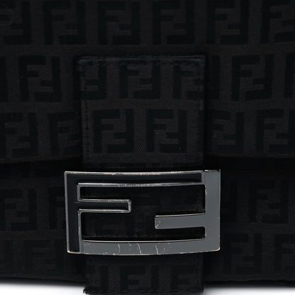 Fendi Zucchino Baguette Black 7 of 7