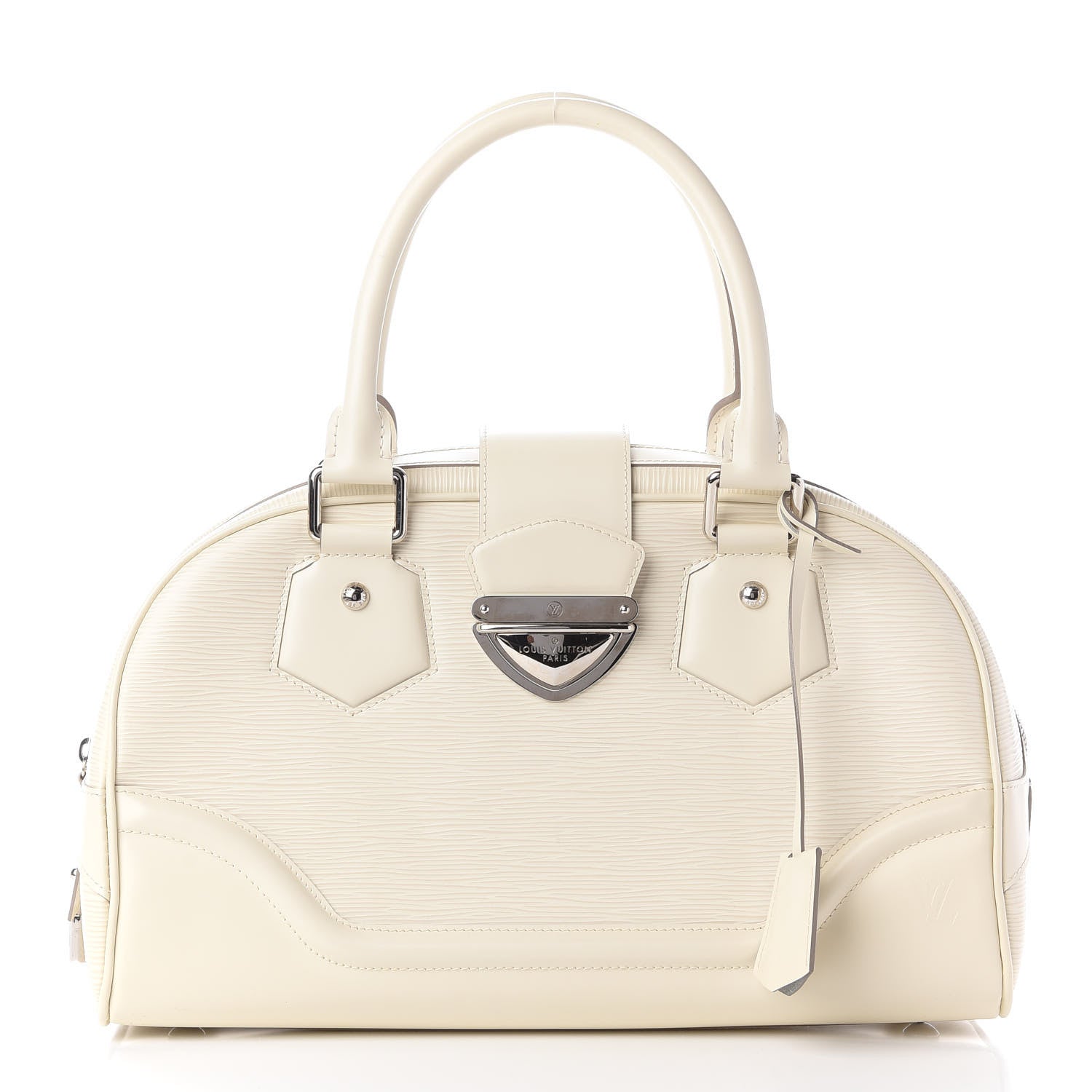 Louis Vuitton Epi Bowling Montaigne GM Ivory 1 of 9