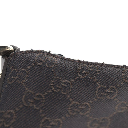 Gucci Denim Monogram Messenger Bag Dark Brown 11 of 11