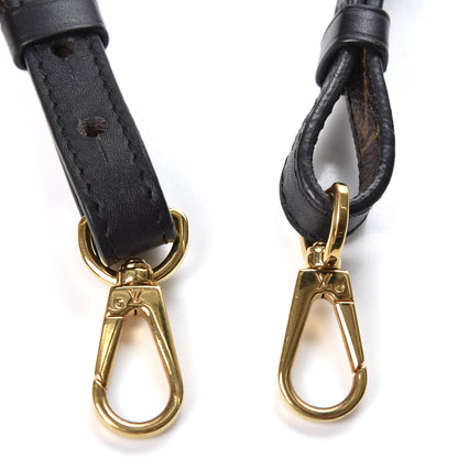 Louis Vuitton Monogram Bandouliere Shoulder Strap XL Black 3 of 4
