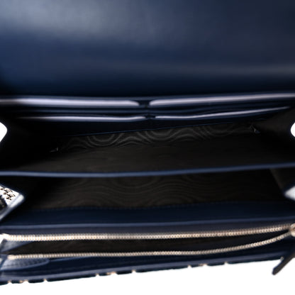 Gucci Velvet Crystal GG Monogram Mini Dionysus Chain Wallet Blue Beige Black 5 of 10