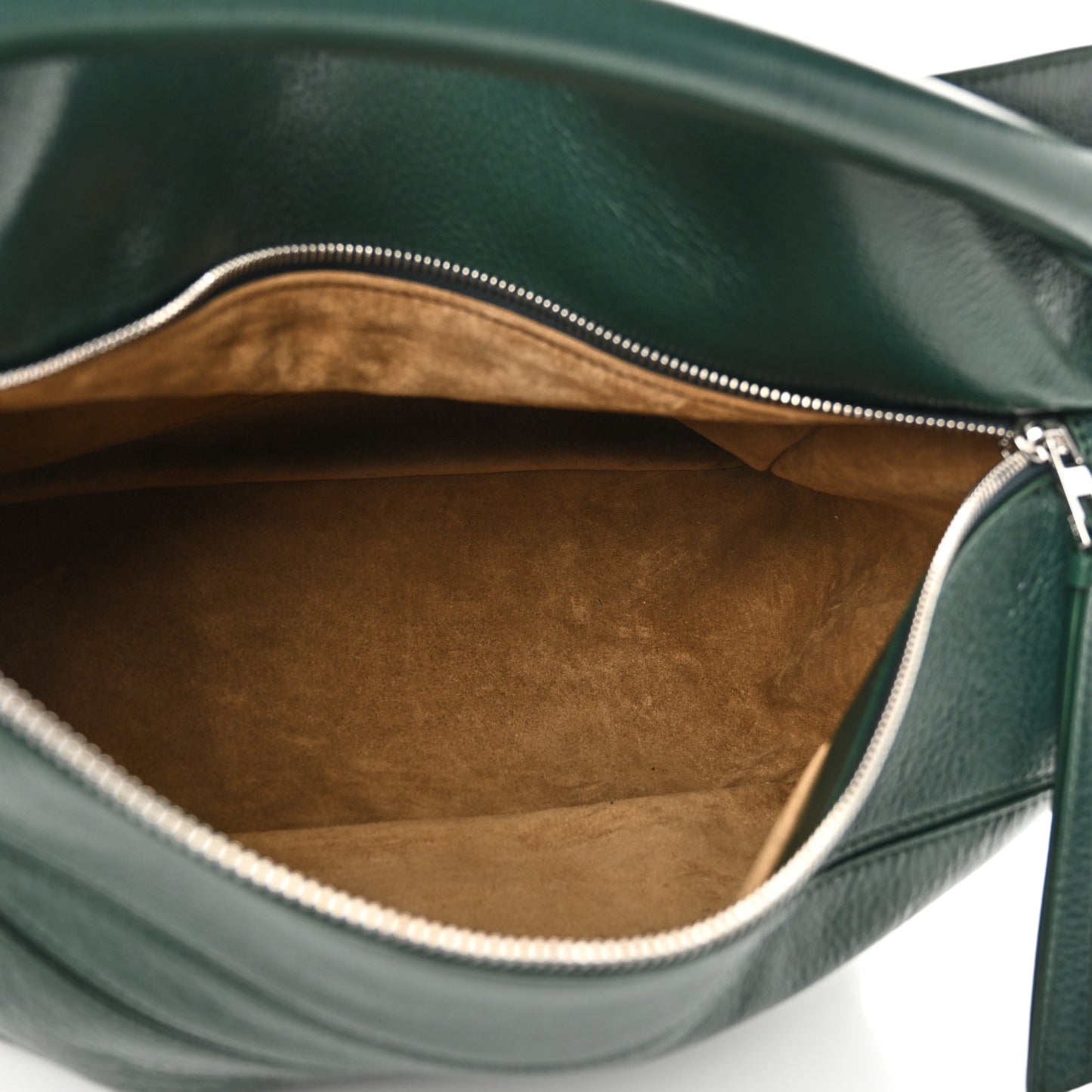 Calfskin Large Puzzle Bag Green