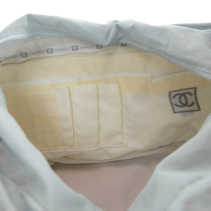 Chanel Nylon Sport Travel Diaper Bag Blue 9 of 11