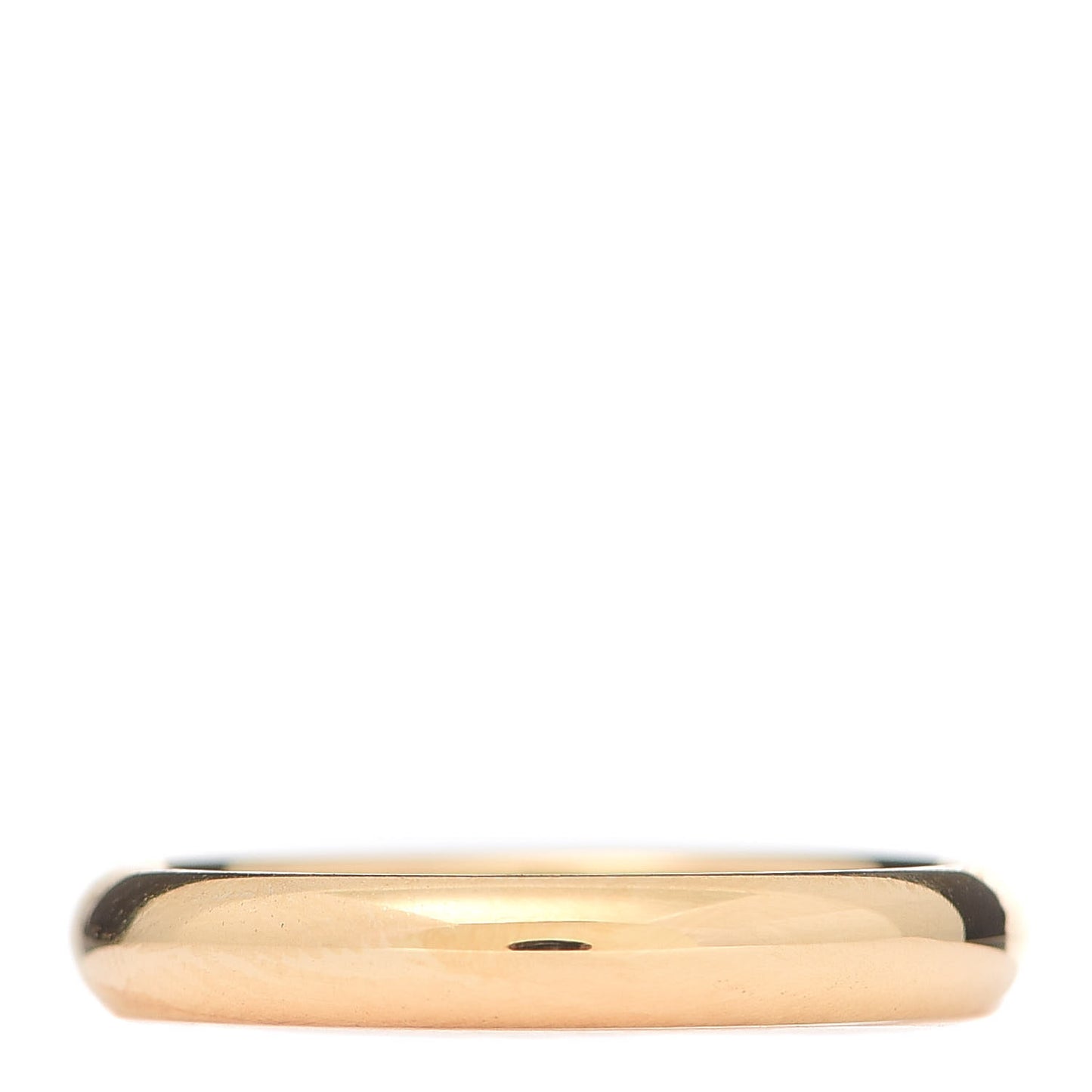 18K Yellow Gold 3.5mm 1895 Wedding Band Ring 59 8.75