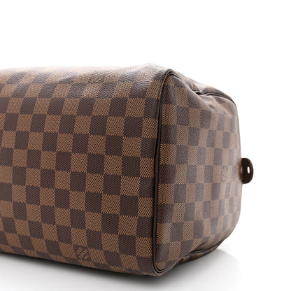 Louis Vuitton Damier Ebene Speedy 30 9 of 10