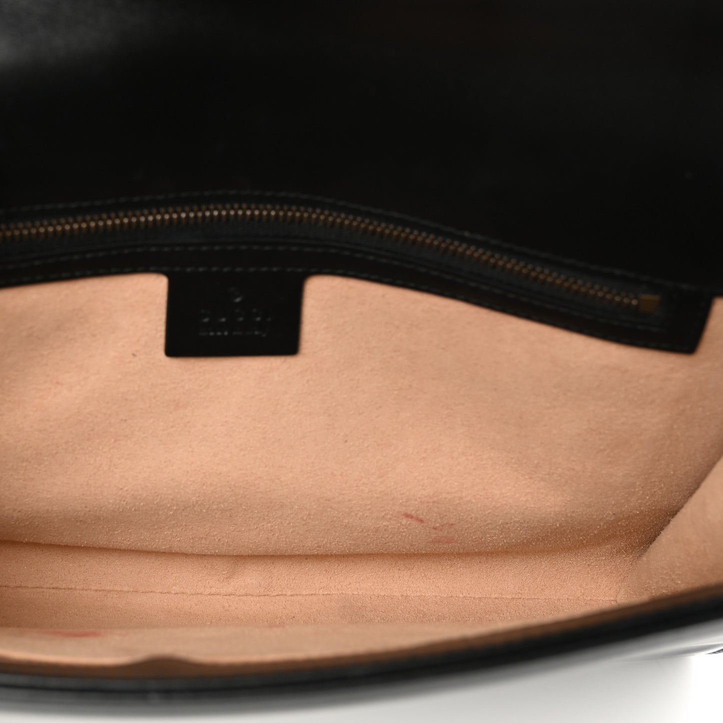 Calfskin Matelasse GG Marmont Clutch Black