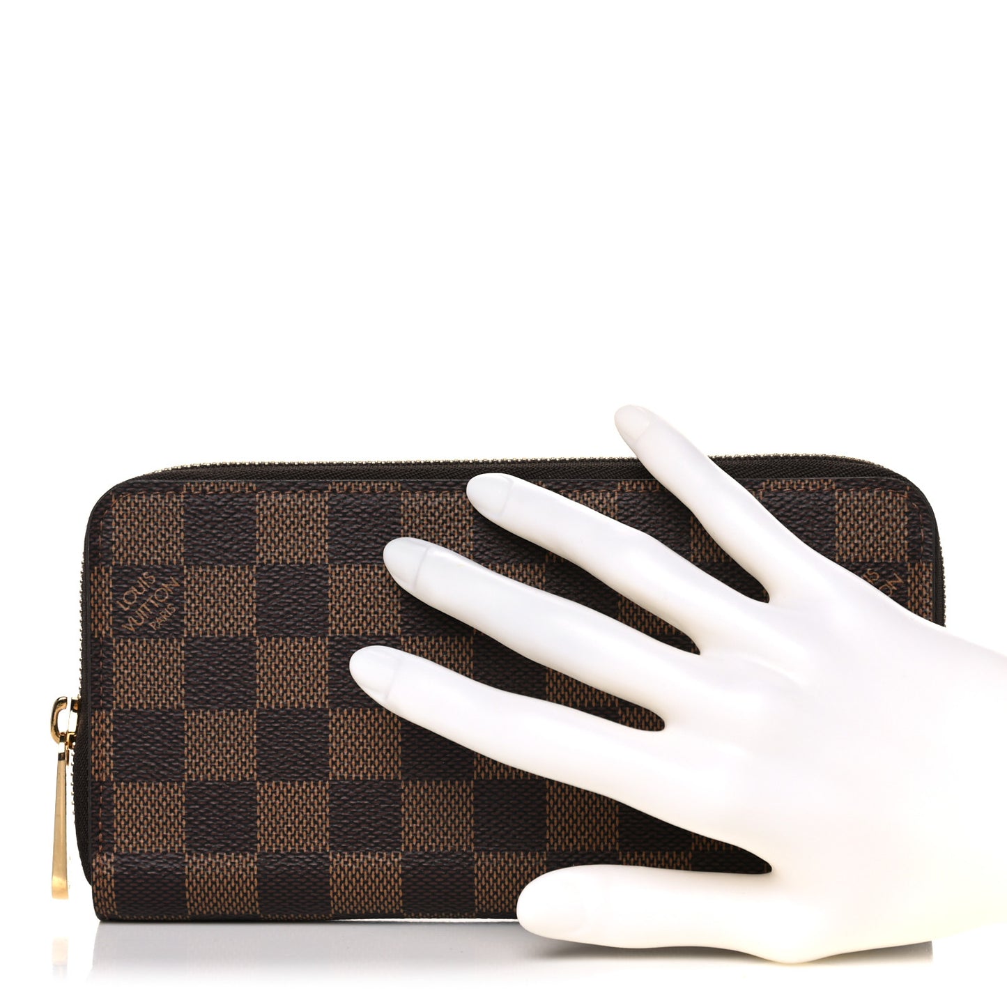 Damier Ebene Zippy Wallet