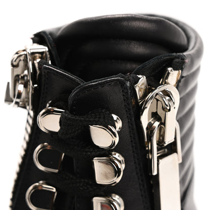 Christian Louboutin Calfskin Quilted En Hiver Boots 36.5 Black 12 of 14