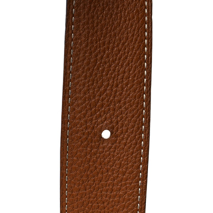 Hermes Box Togo 32mm H Belt 95 Black Gold 10 of 10